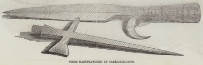 Piken hergestellt in Carrickmacross (Stich) von English School