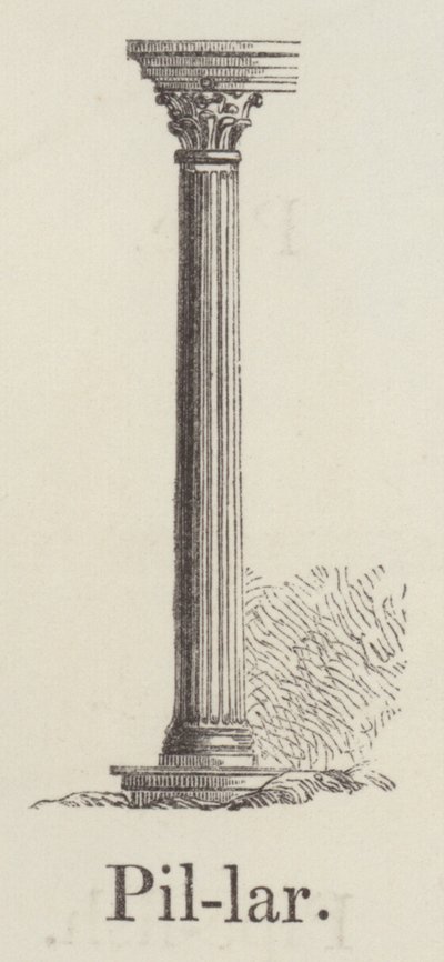 Säule (Gravur) von English School