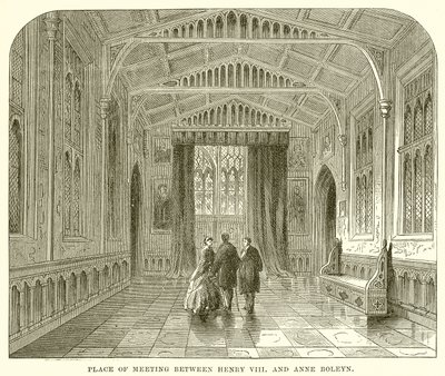 Ort des Treffens zwischen Heinrich VIII und Anne Boleyn von English School
