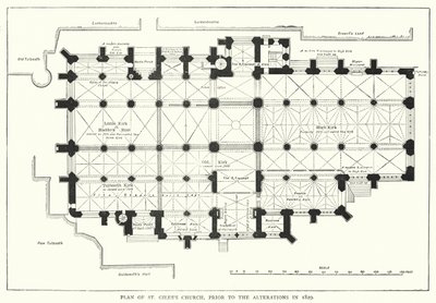 Plan der St Giles