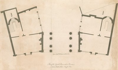 Plan des Hauptpreises, 13 Pickett Street, Temple Bar, London von English School