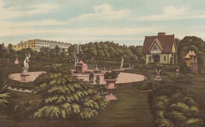 Plymouth: Schweizer Lodge und Gärten, Devonport Park von English School