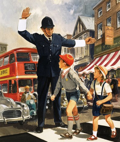 Polizist von English School
