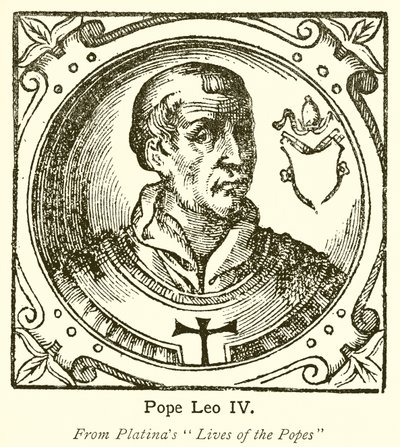 Papst Leo IV. von English School