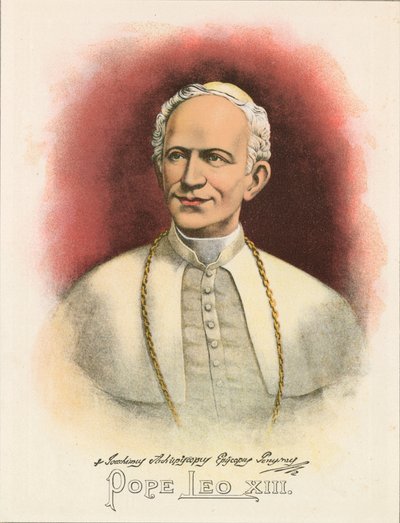 Papst Leo XIII von English School