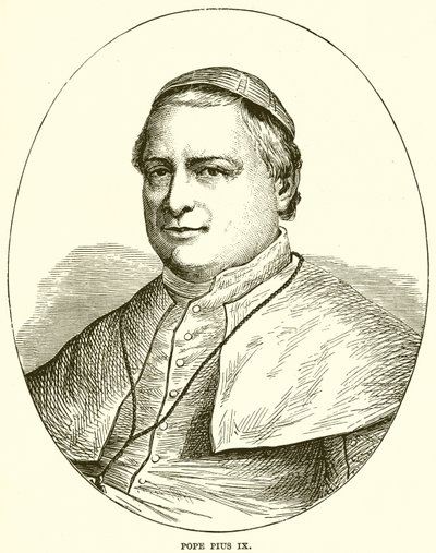 Papst Pius IX. von English School