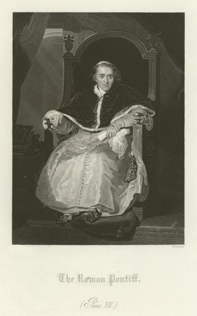 Papst Pius VII von English School