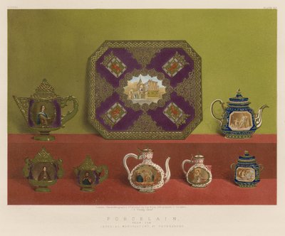 Porzellan von der Kaiserlichen Manufaktur, St. Petersburg von English School