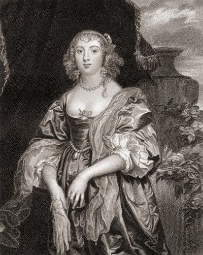 Porträt von Anne Carre, Gräfin von Bedford, aus Lodges British Portraits, 1823 von English School