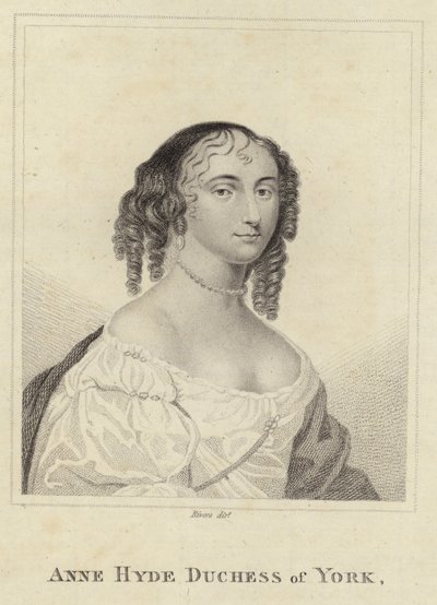 Porträt von Anne Hyde von English School