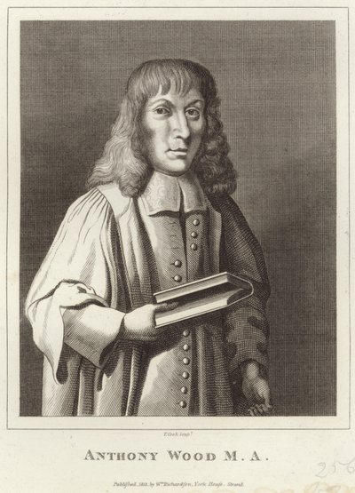 Porträt von Anthony Wood von English School