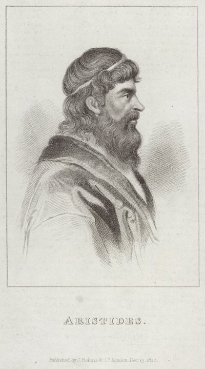 Porträt von Aristides von English School
