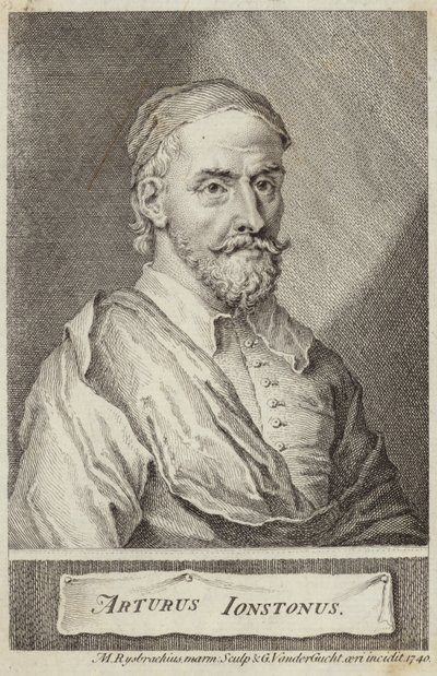 Porträt von Arthur Johnston von English School