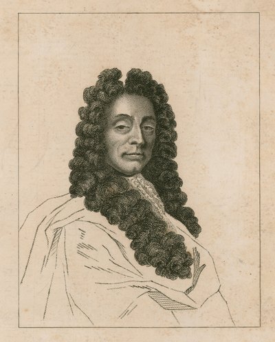 Porträt von Christopher Wren von English School