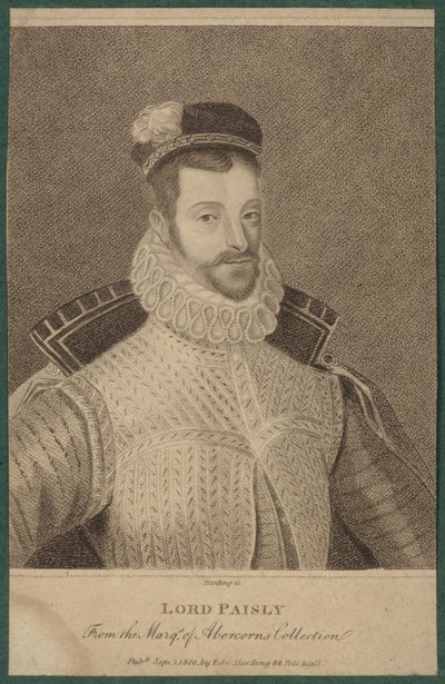 Porträt von Claud Hamilton, Lord Paisley von English School