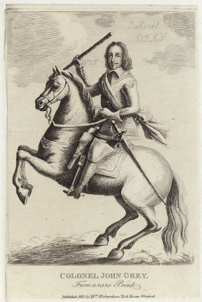 Porträt von Colonel John Okey von English School