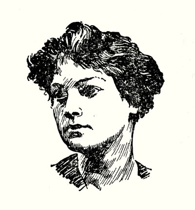 Porträt von Dorothy Parker von English School