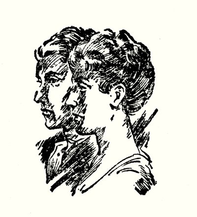 Porträt von E. Oe Somerville und M. Ross von English School