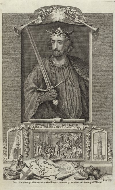 Porträt von Eduard I. von England von English School