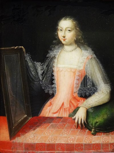 Porträt von Elizabeth Vernon, Gräfin von Southampton von English School