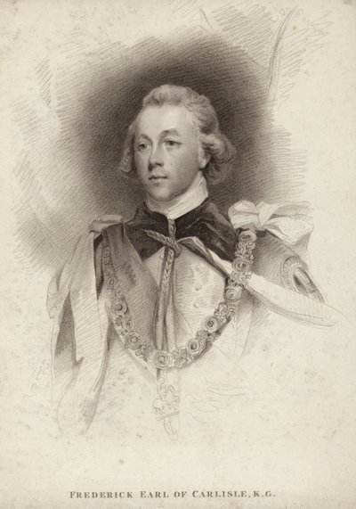 Porträt von Frederick Howard, 5. Earl of Carlisle von English School