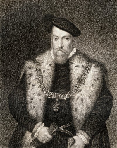 Porträt von Henry Fitzalan, 12. Earl of Arundel, aus Lodges British Portraits, 1823 von English School