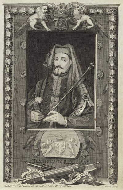 Porträt von Heinrich IV. von England von English School