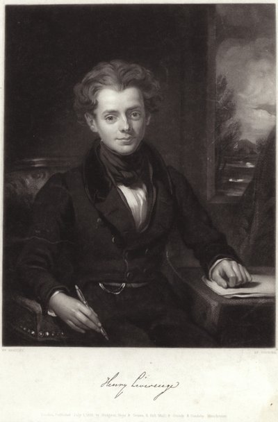 Porträt von Henry Liverseege von English School