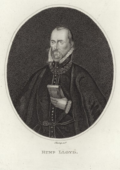 Porträt von Humphrey Lloyd von English School