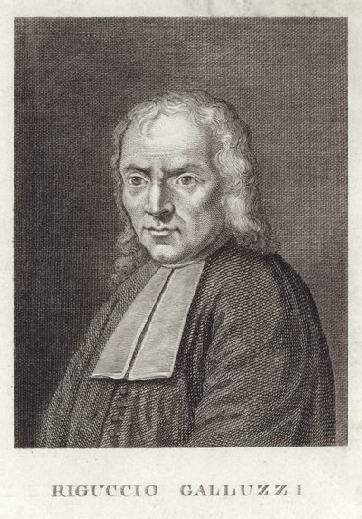 Porträt von Jacopo Riguccio Galluzzi von English School