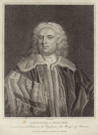 Porträt von James Hamilton, Earl of Abercorn von English School