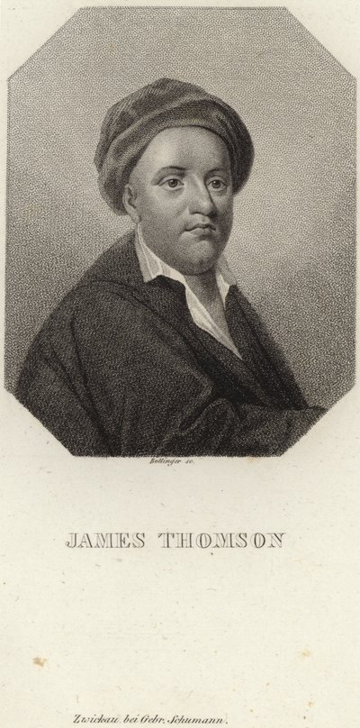 Porträt von James Thomson von English School