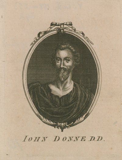 Porträt von John Donne von English School