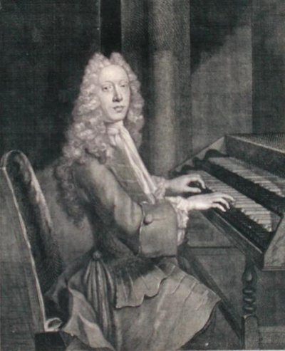 Porträt von John Robinson (1682-1762), graviert von George Vertue (1684-1756) von English School