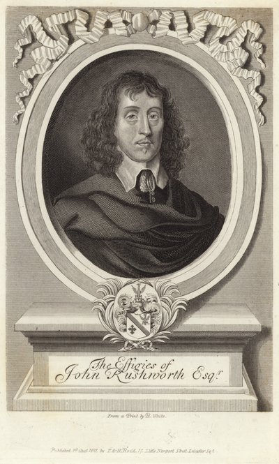 Porträt von John Rushworth von English School