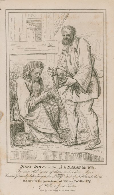 Porträt von John und Sarah Rovin von English School