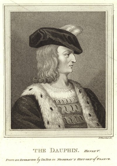 Porträt von König Heinrich V. von Frankreich von English School