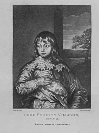 Porträt von Lord Francis Villiers, aus 