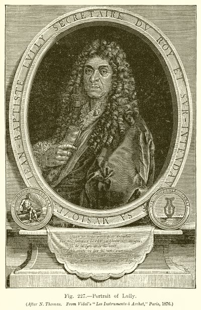 Porträt von Lully von English School