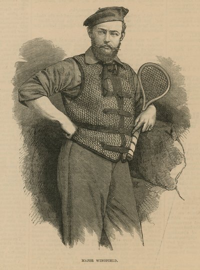 Porträt von Major Walter Clopton Wingfield von English School