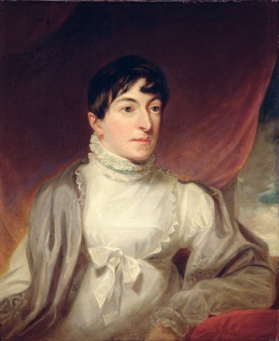 Porträt von Mary Oliver Gascoigne, ca. 1815 von English School
