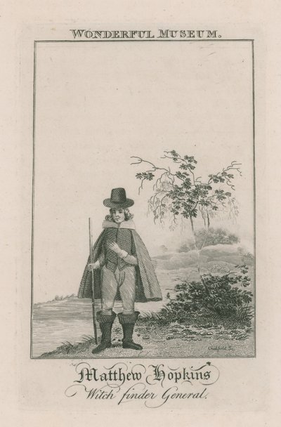 Porträt von Matthew Hopkins von English School