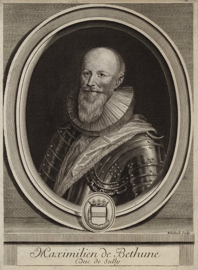 Porträt von Maximilien de Béthune, Herzog von Sully von English School