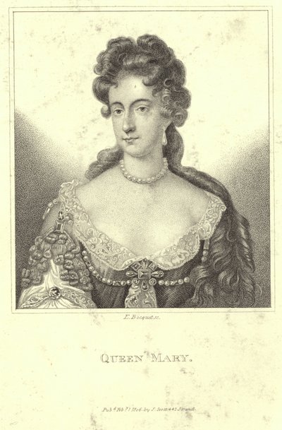 Porträt von Königin Maria I. von England und Irland von English School