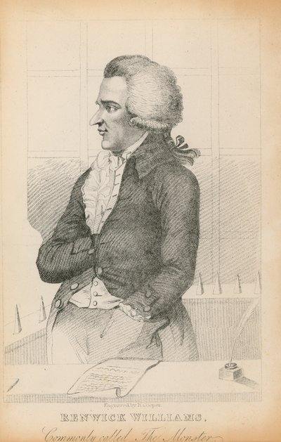 Porträt von Renwick Williams, genannt Das Monster von English School