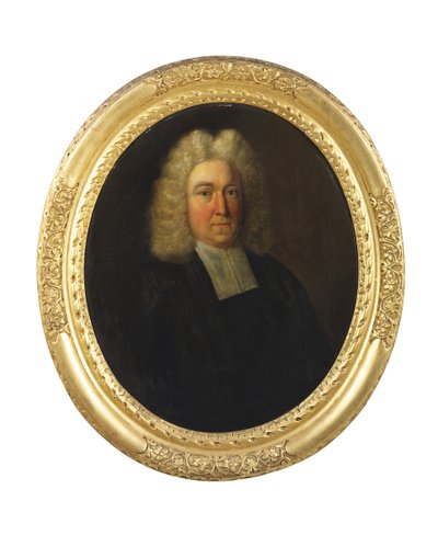 Porträt von Rev Joseph Cookson, frühes 18. Jahrhundert von English School