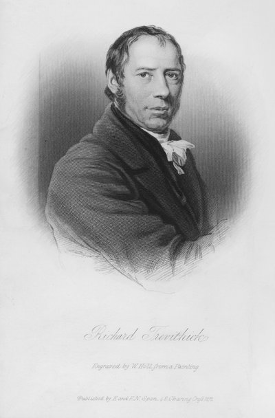 Porträt von Richard Trevithick von English School