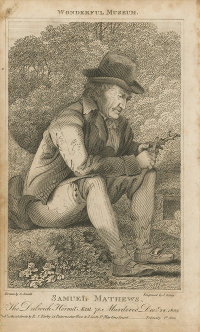 Porträt von Samuel Matthews von English School