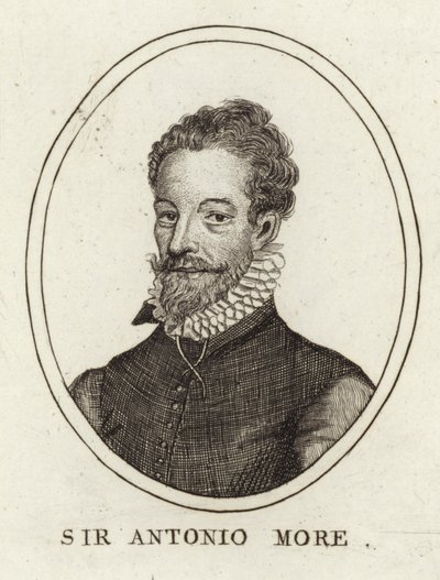 Porträt von Sir Antonis Mor von English School