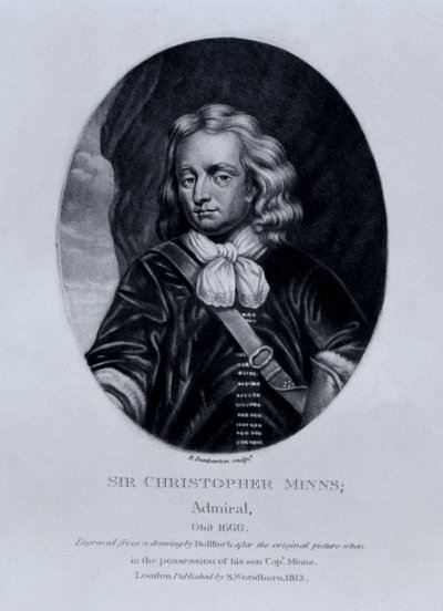 Porträt von Sir Christopher Minns, aus 